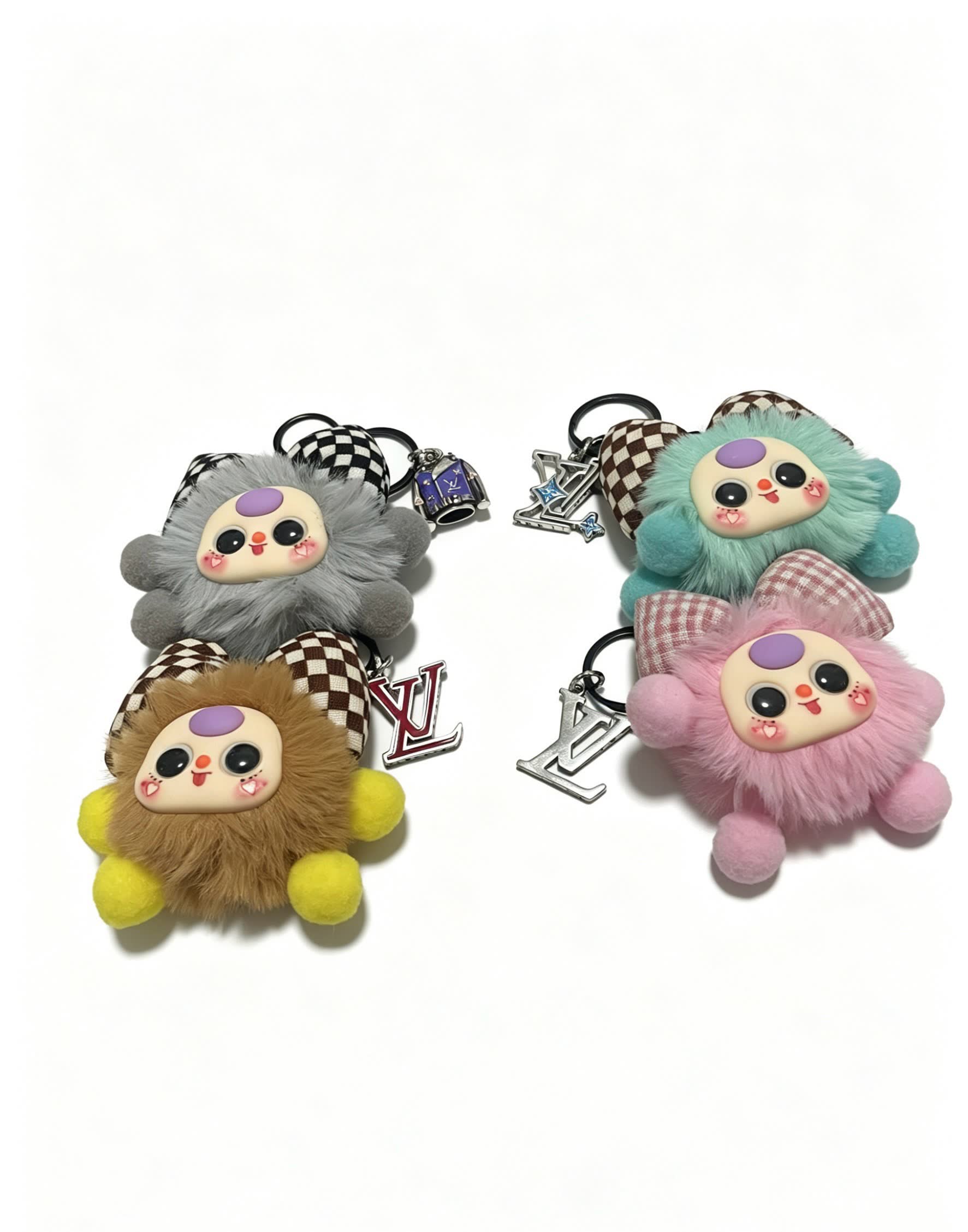 Louis Vuitton Keychain with Mischief Doll